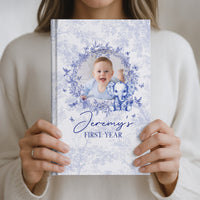 Baby's First Year Memory Book For New Parents Newborn Record Book Baby Shower Gift - Personalized Journal