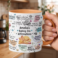 Personalized Baking Affirmation Mug - Custom Name Gift for Bakers