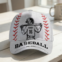 Baseball Mom, Dad - Personalized Cap