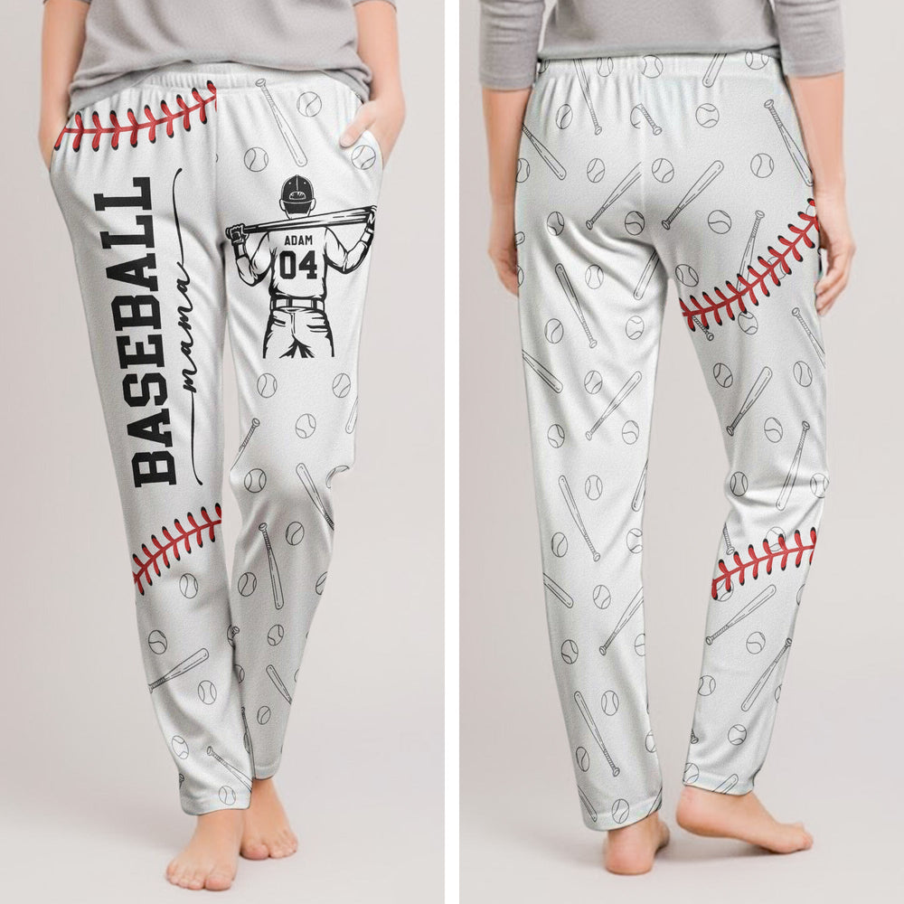 Baseball Mom That's My Kids - Personalized Lounge Pants