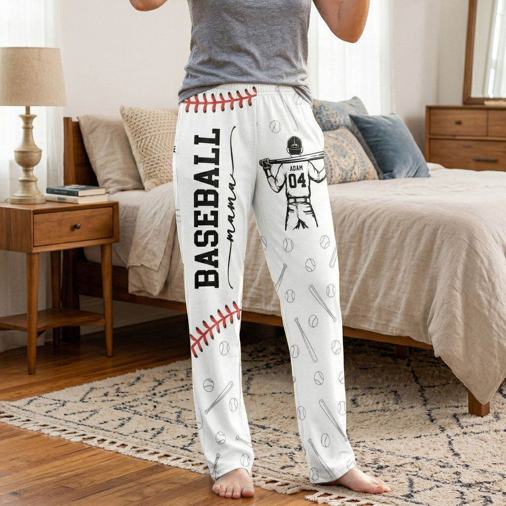 Baseball Mom That's My Kids - Personalized Lounge Pants