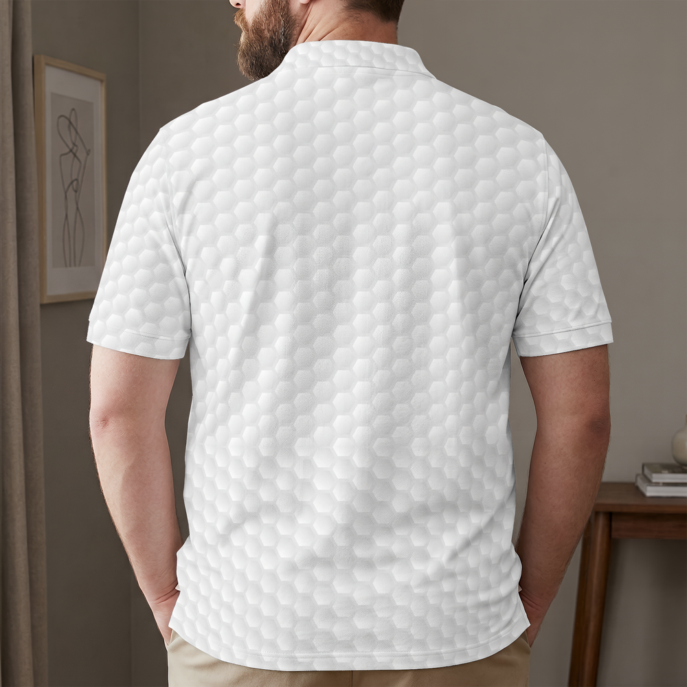 Father's Day Gifts, Best Dad By Par, Best Grandpa By Par - Personalized Polo Shirt