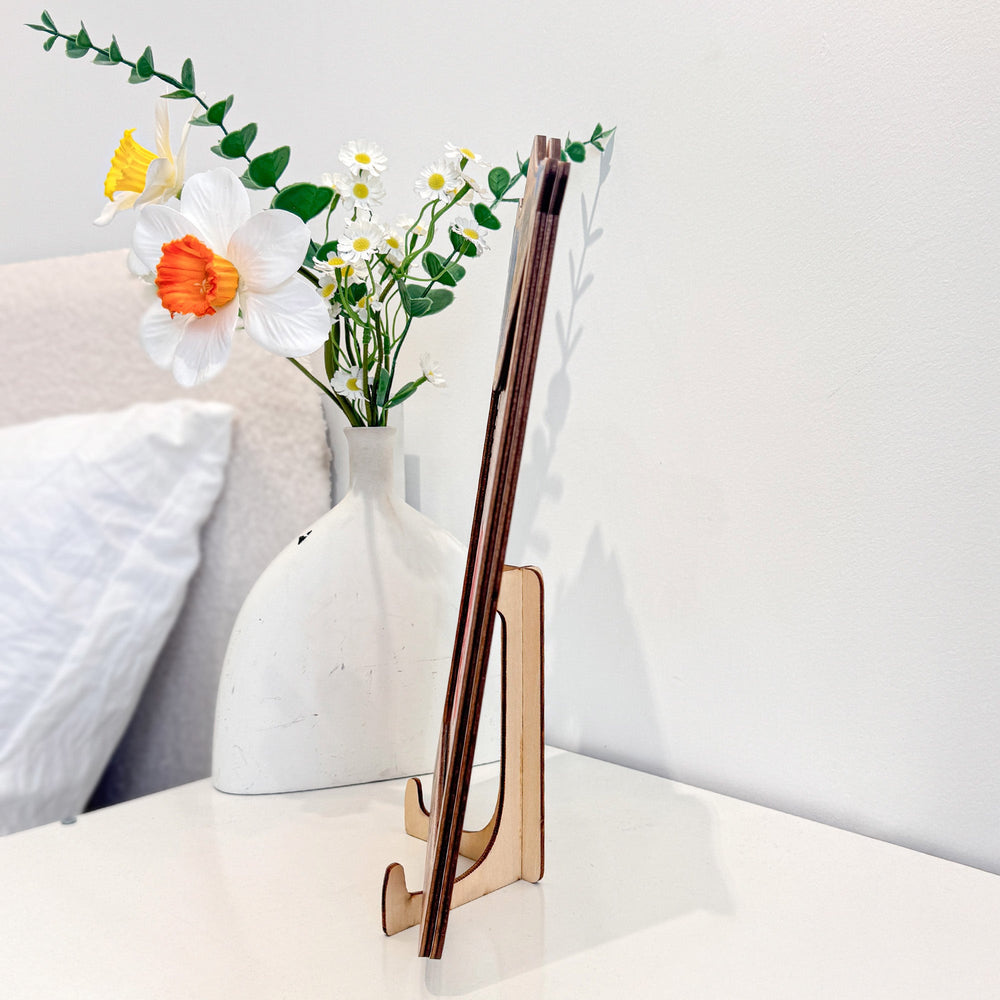Father's Day Gifts, Best Daddy Ever Hands Down Handprint Happy Father's Day - Personalized Wooden Plaque
