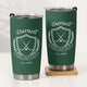 Personalized Best Coach Ever Tumbler, Custom Sports Coach Gift for Baseball Basketball Soccer Football