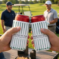 Best Dad By Par Custom Name Golf Dad - Personalized Can Cooler