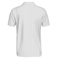 Best Dad By Par Sketch Line Art Father's Day Gift For Husband, Dad - Personalized Polo Shirt