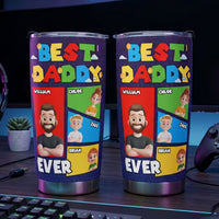 Best Dad Ever Arcade Theme - Personalized Tumbler