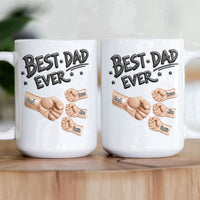 Best Dad Ever New Version Father's Day Gift For Dad, Husband - Personalized Mug