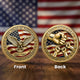 Father's Day Gifts, Best Dad Ever USA 250Th Anniversary - Personalized Coin