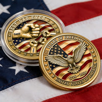Father's Day Gifts, Best Dad Ever USA 250Th Anniversary - Personalized Coin