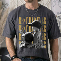 Best Dad Ever Vintage Photo - Personalized Shirt