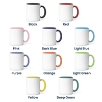 Birth Flower Coffee Mug, Custom Birth Flower & Name Gift For Her - Personalized Mug