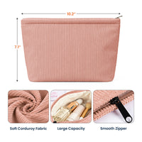 Birth Flower God Says I Am - Personalized Makeup Bag