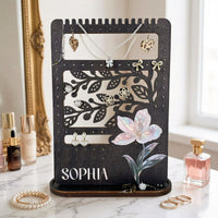 Birth Month Flower Self-Gift, Gift For Daughter, Friend - Personalized Wooden Plaque