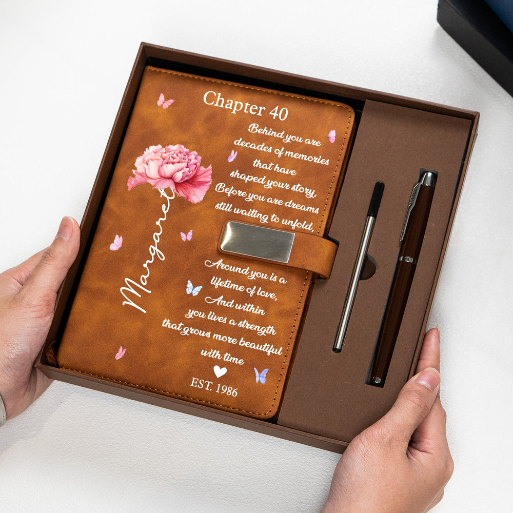 Birthday Gift For Women Next Chapter - Personalized Notebook Set