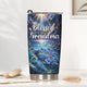 Blessed To Being Called Grandma Turtle With Kids' Names - Personalized Tumbler