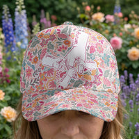 Boho Floral Mom/ Grandma - Personalized Cap
