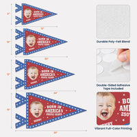 Born In America's 250th Years – Personalized Pennant