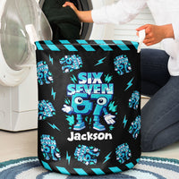 Brainrot Six Seven Kid Gaming - Personalized Basket