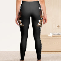 Breath Yoga Lovers Inhale The Good Sh*T Exhale The Bad Sh*T - Personalized Leggings