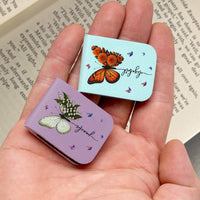 Butterfly Birth Flower Gift For Self, Friends, Daughter - Personalized Bookmark | Cute Floral Gift