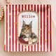 Personalized Cartoon Pet Photo Jewelry Dish – Custom Vintage Dog & Cat Mom Ceramic Ring Tray