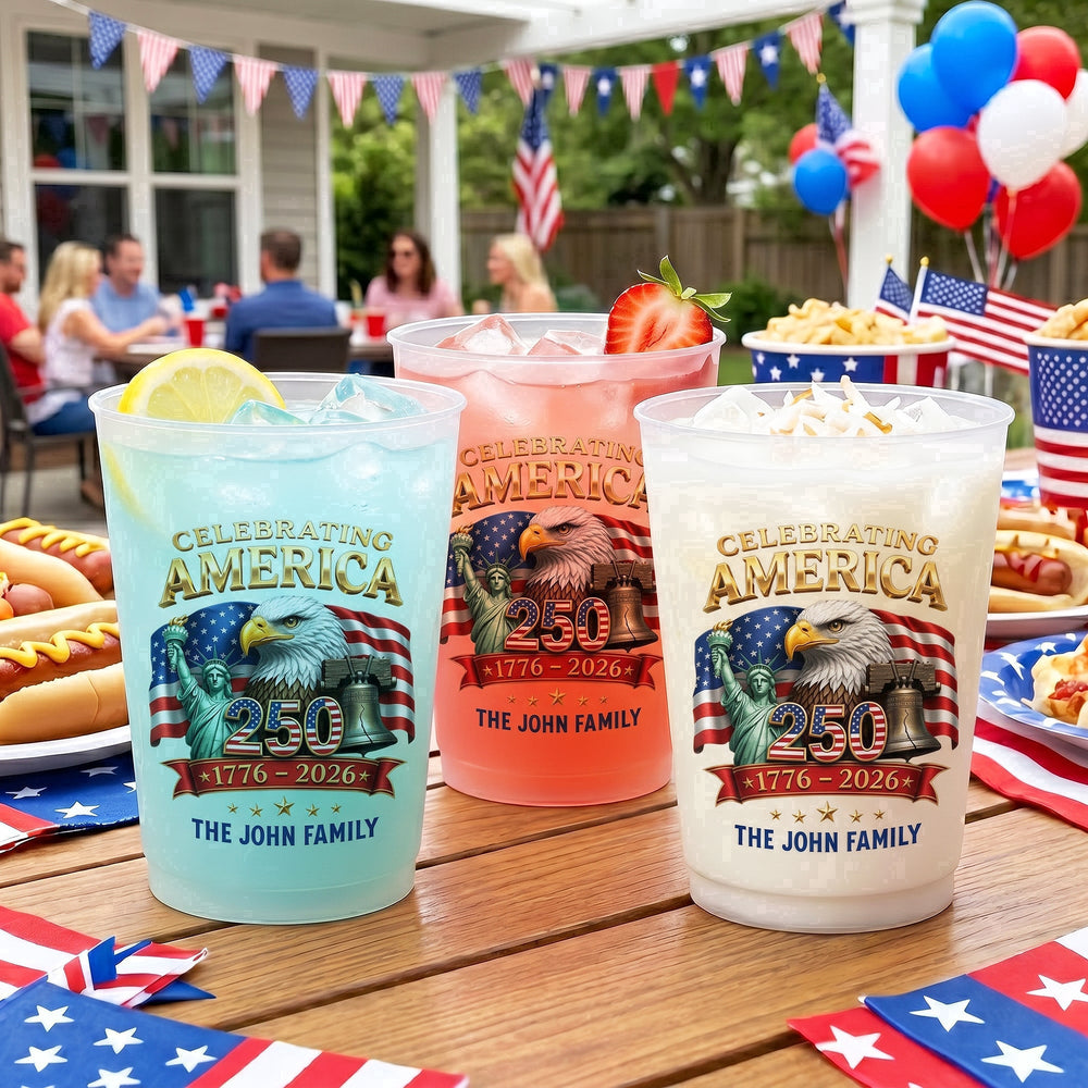 Celebrating America 250 - Personalized Cups