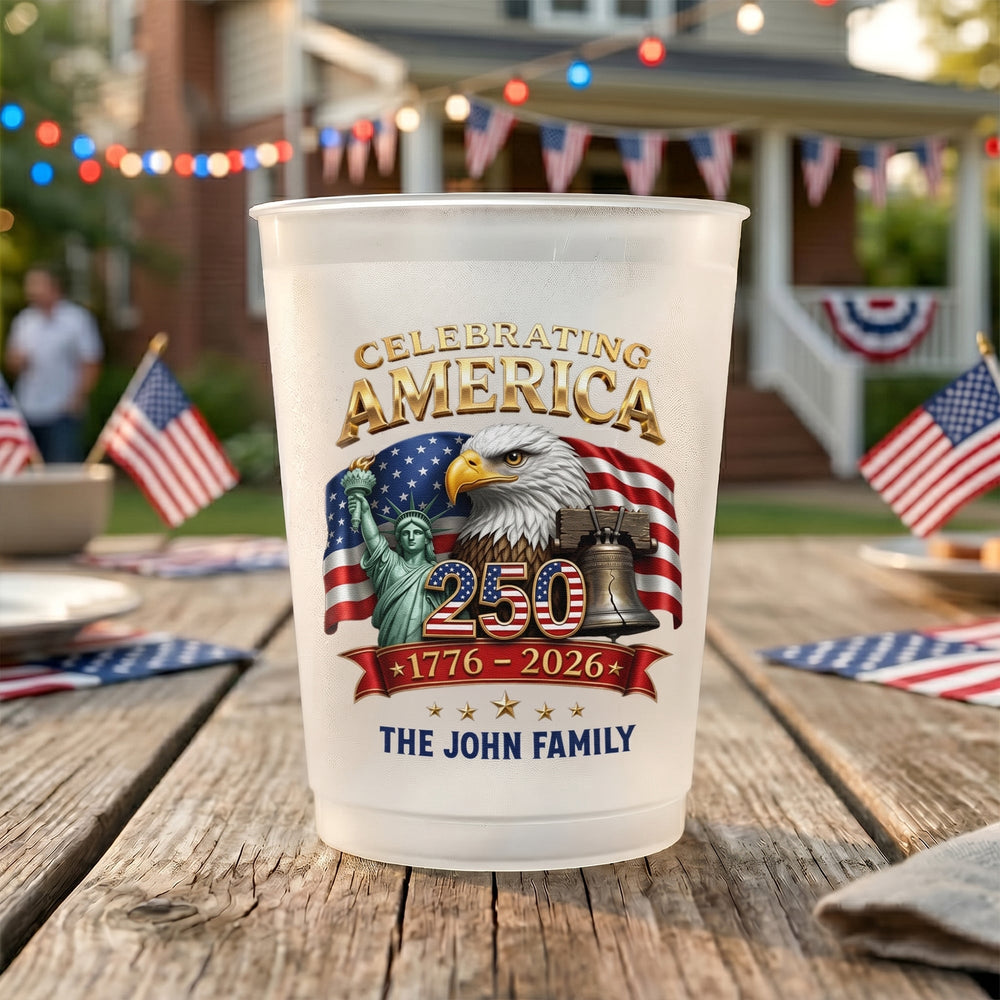 Celebrating America 250 - Personalized Cups