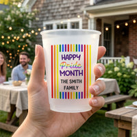 Celebrating Pride Month Rainbow Style - Personalized Cups