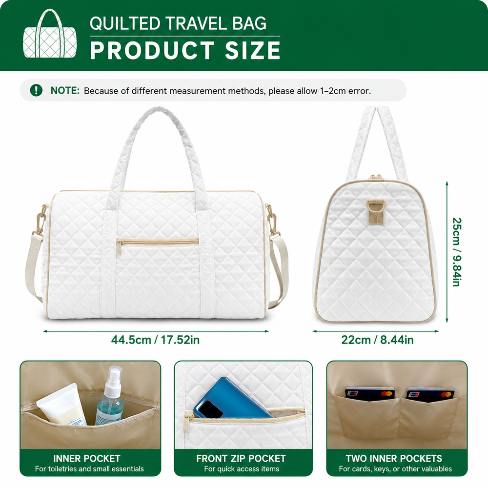 Boho Sunset Landscape Quilted Travel Bag TG06