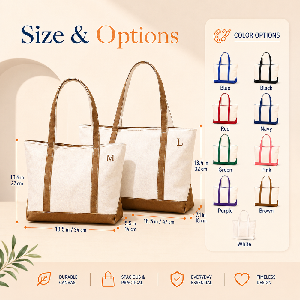 Back to School Totes Embroidary Tote Bag QH07