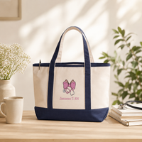 Personalized Nurse Embroidary Tote Bag QH09