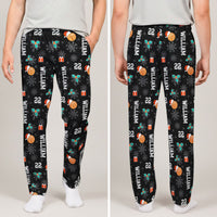 Personalized Basketball Lounge Pants - Custom Name & Number Sports Gift