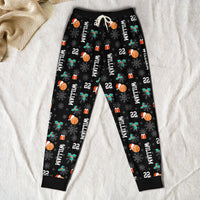 Personalized Basketball Lounge Pants - Custom Name & Number Sports Gift