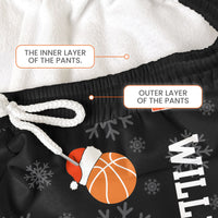 Personalized Basketball Lounge Pants - Custom Name & Number Sports Gift