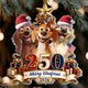Custom Dog America 250th Anniversary Ornament - Christmas Keepsake Gift