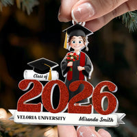 Class Of 2025 2026 Graduation - Senior, Graduate Gift - Personalized Acrylic Ornament
