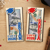 Class Of Graduation Gift - Personalized Money Holder