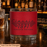Classic Limited Edition Father's Day - Personalized Whiskey Glass