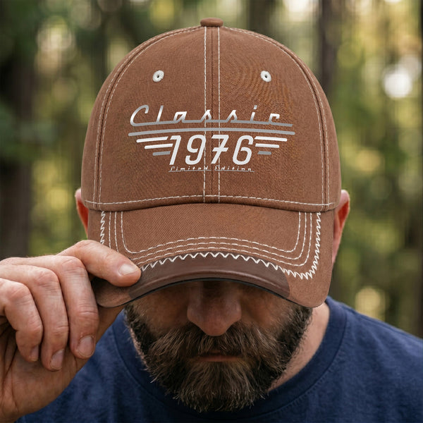Classic Limited Edition - Father's Day, Birthday Gifts, Vintage For Him, Dad, Husband, Grandpa - Personalized Cap | Timeless Retro Gift