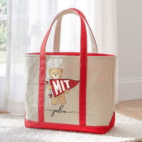College Pennant School Spirit - Personalized Tote Bag