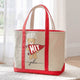 College Pennant School Spirit - Personalized Tote Bag