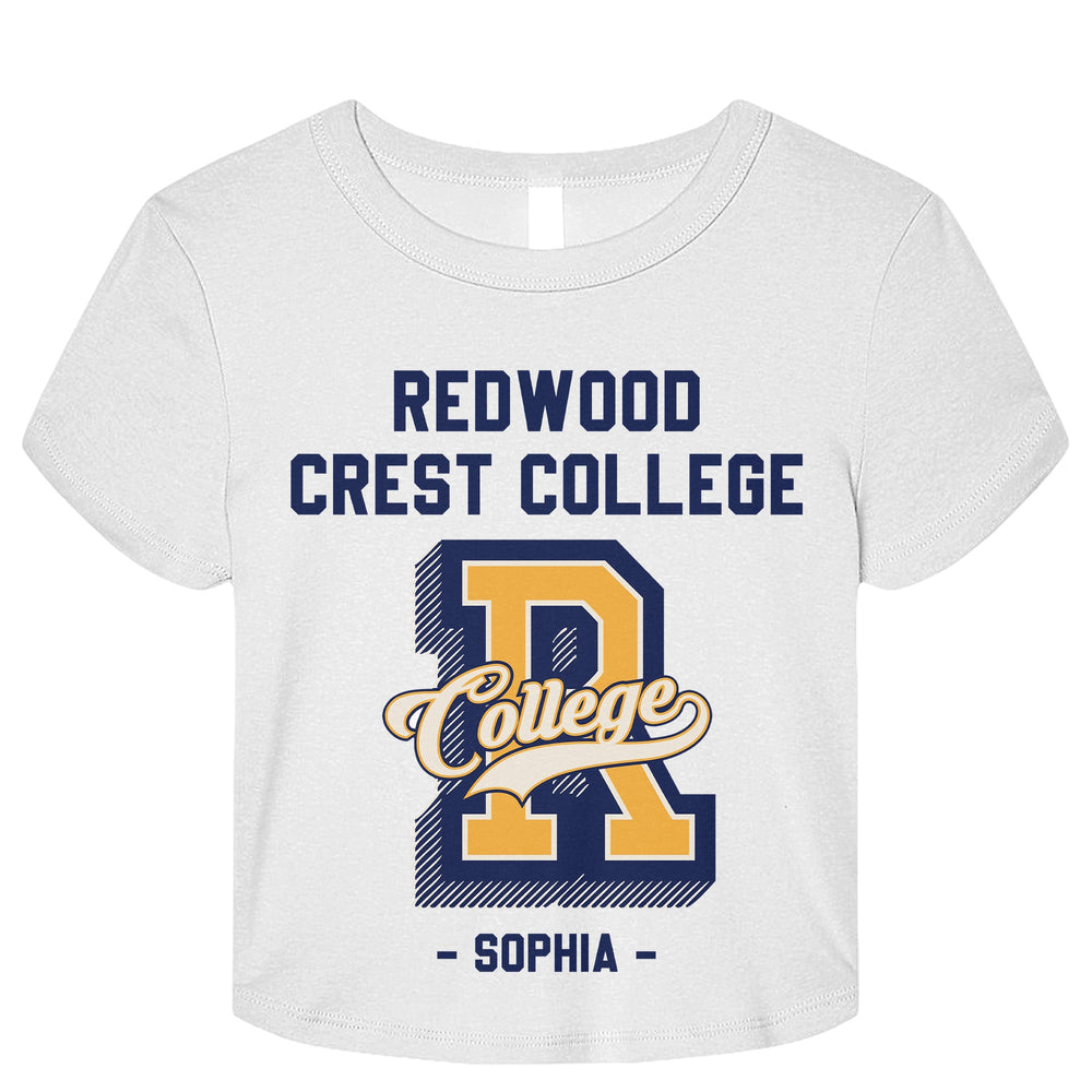 College University Custom Logo - Personalized Shirt