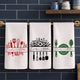 Cooking Monogram - Personalized Kitchen Towel