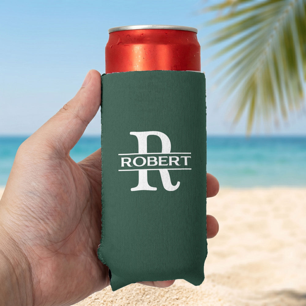 Cool Dad The Man The Myth The Legend - Personalized Can Cooler