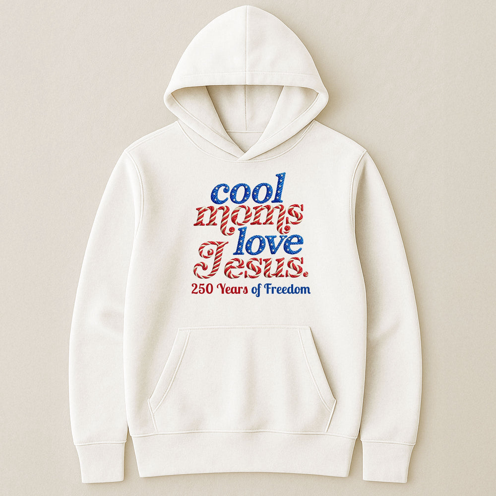 Cool Moms Love Jesus 250Th Birthday America - Personalized Shirt