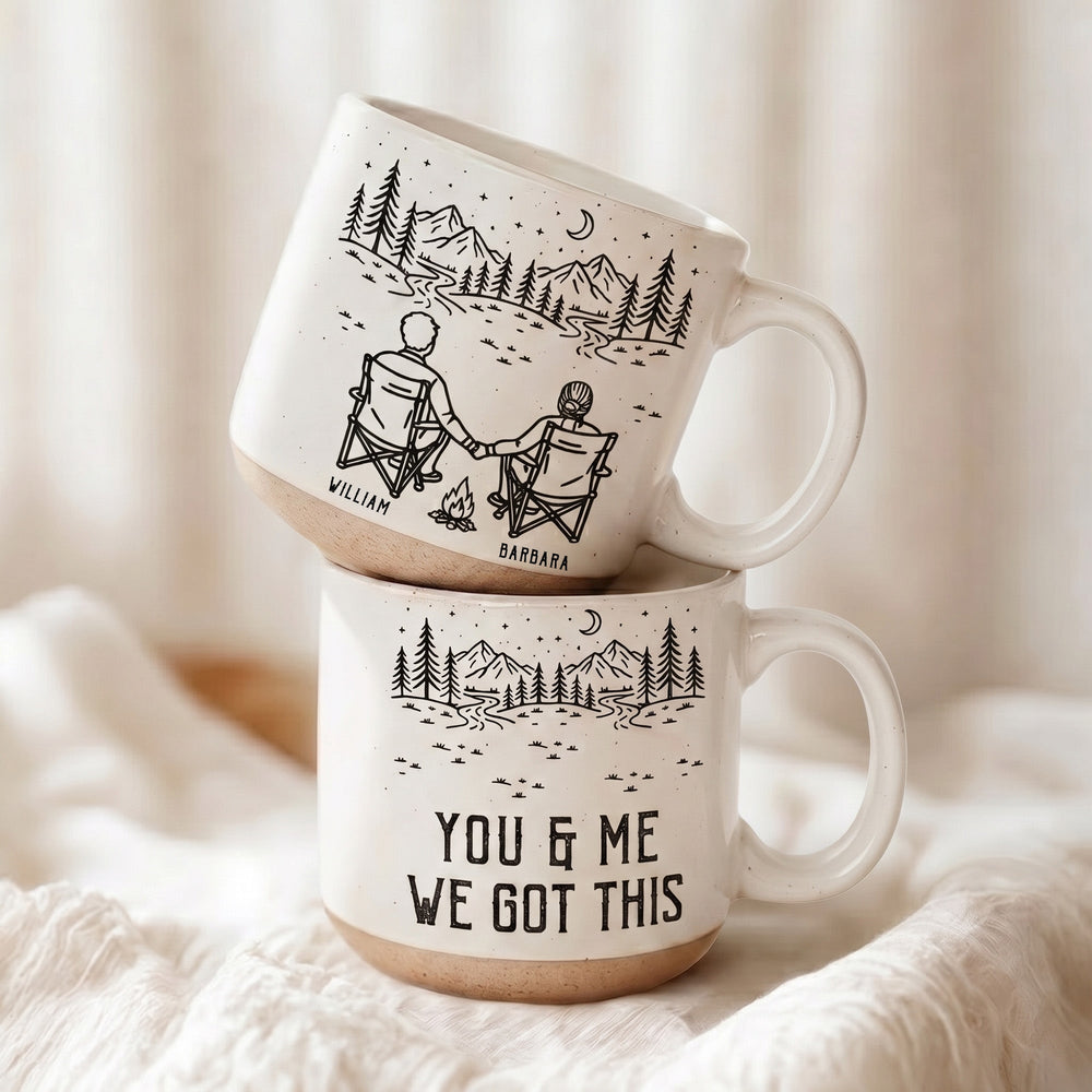 You & Me We Got This – Personalized Couple Mug