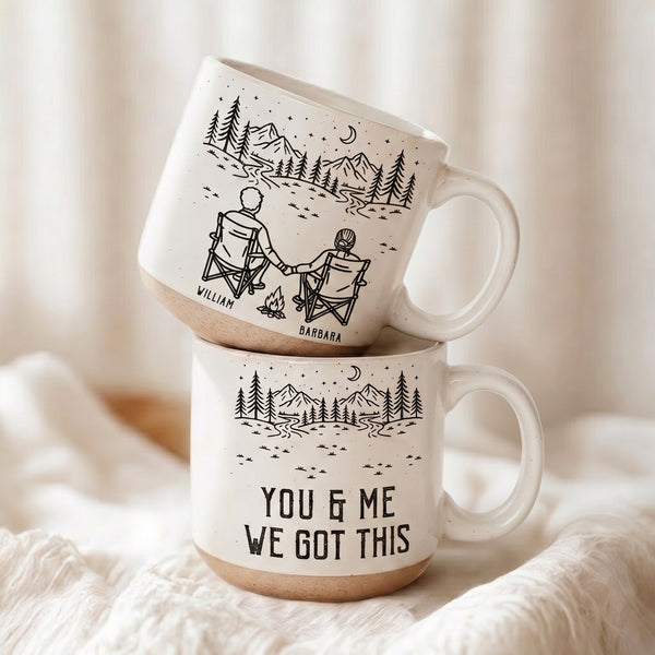 You & Me We Got This – Personalized Couple Mug
