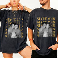 Couple Together Since Custom Photo - Personalized Shirt