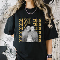 Couple Together Since Custom Photo - Personalized Shirt